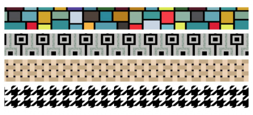 織物ベースのイラストレーター用パターン素材 Materialandex