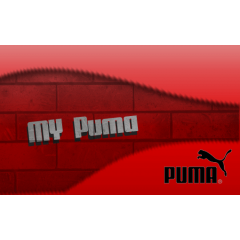 スポーツブランドPUMAで使われているフォント　My Puma